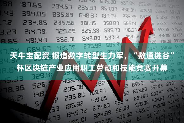 天牛宝配资 锻造数字转型生力军，“数通链谷”杯区块链产业应用职工劳动和技能竞赛开幕