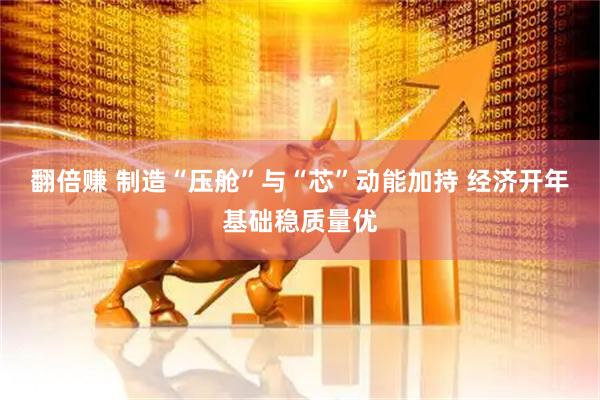 翻倍赚 制造“压舱”与“芯”动能加持 经济开年基础稳质量优